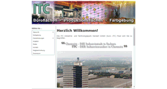 Desktop Screenshot of itc-heckert.de